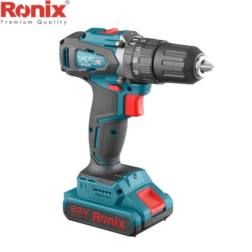 Бесщеточная аккумуляторная ударная дрель Ronix 8900K