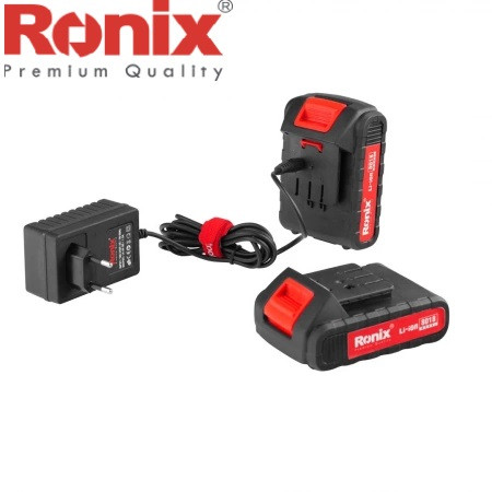 Аккумуляторная дрель-шуруповерт 18 Вт Ronix 8018V